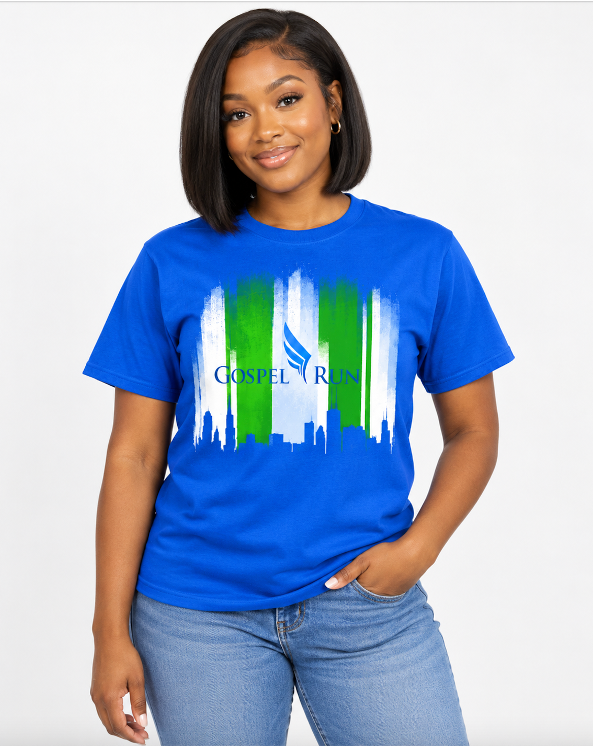 Gospel Run Shirt - Royal Blue