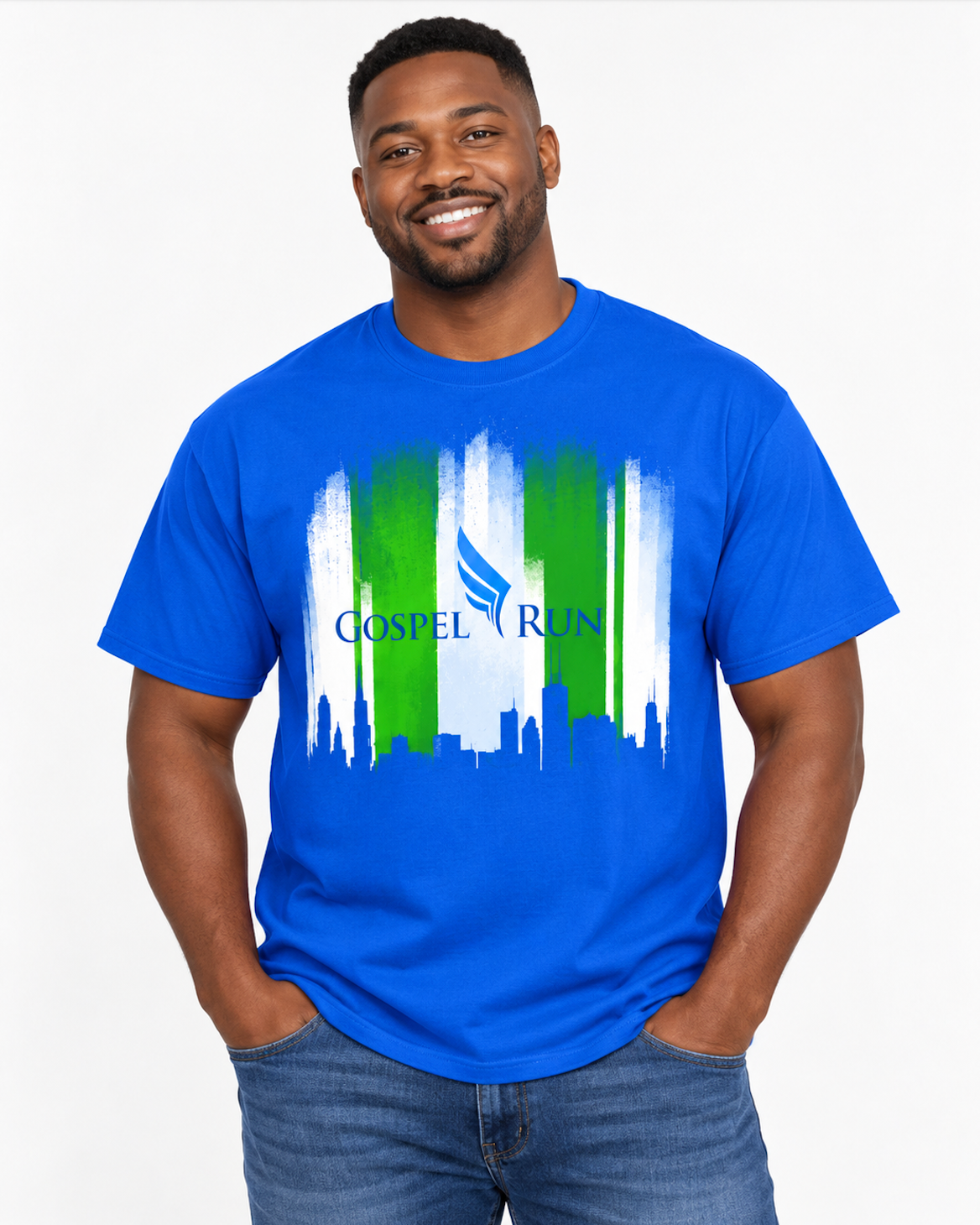 Gospel Run Shirt - Royal Blue