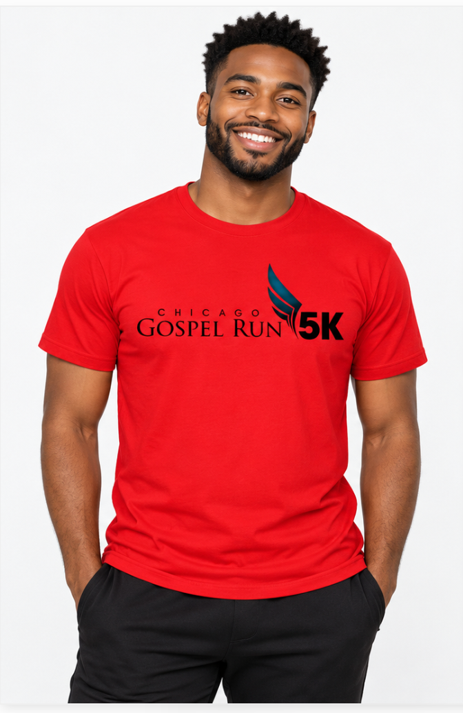 Chicago Gospel Run 5K Red Tee