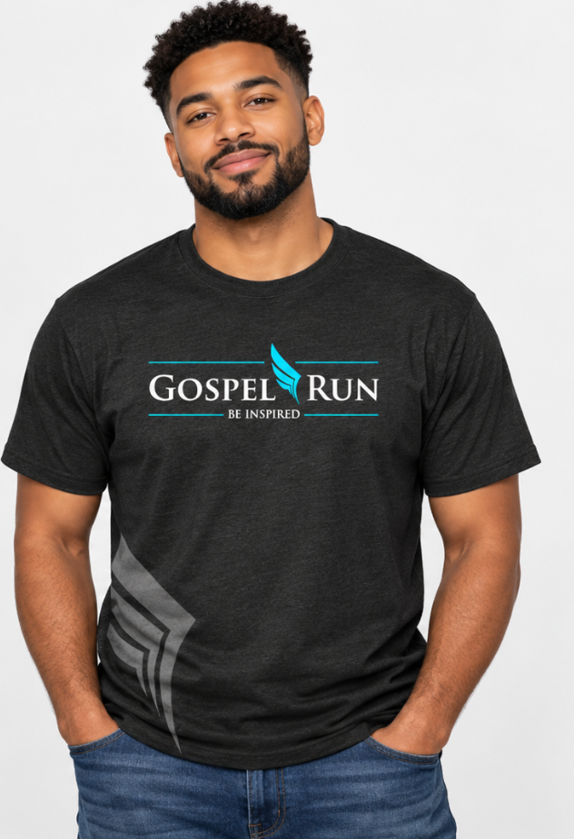 Gospel Run “Be Inspired” Classic T-Shirt – Black